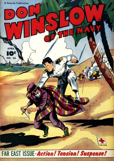 Cover for Don Winslow of the Navy (Fawcett, 1943 series) #56