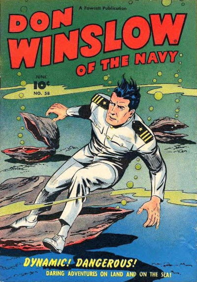 Cover for Don Winslow of the Navy (Fawcett, 1943 series) #58