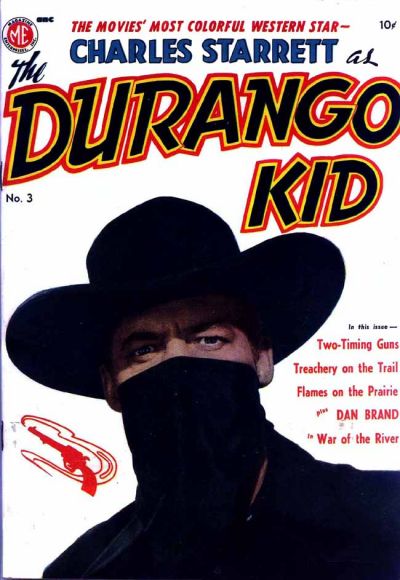 Cover for Charles Starrett as the Durango Kid (Magazine Enterprises, 1949 series) #3
