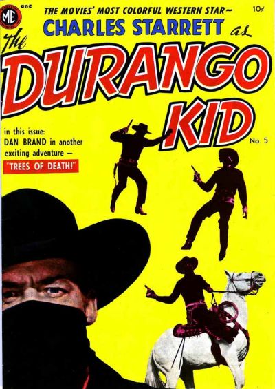 Cover for Charles Starrett as the Durango Kid (Magazine Enterprises, 1949 series) #5