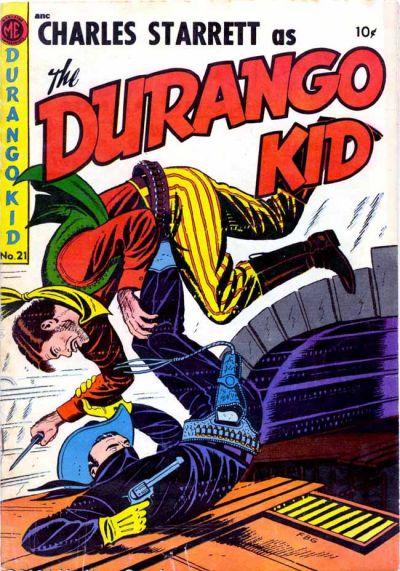 Cover for Charles Starrett as the Durango Kid (Magazine Enterprises, 1949 series) #21