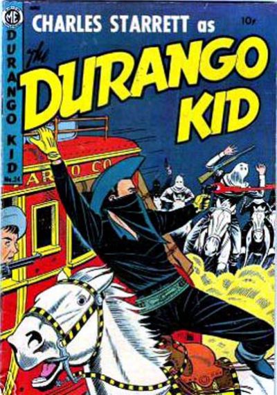 Cover for Charles Starrett as the Durango Kid (Magazine Enterprises, 1949 series) #24