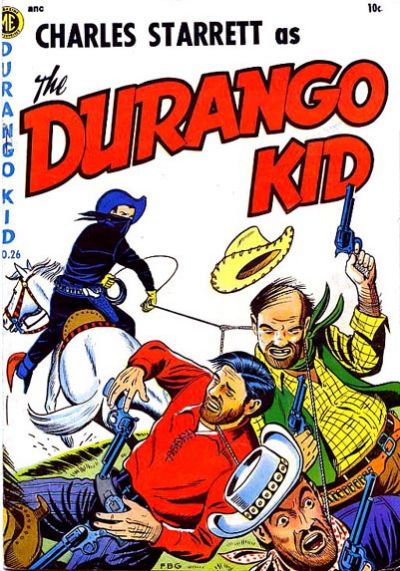 Cover for Charles Starrett as the Durango Kid (Magazine Enterprises, 1949 series) #26