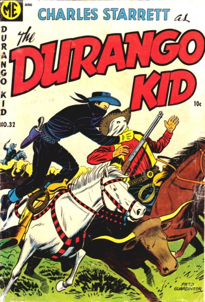 Cover for Charles Starrett as the Durango Kid (Magazine Enterprises, 1949 series) #32