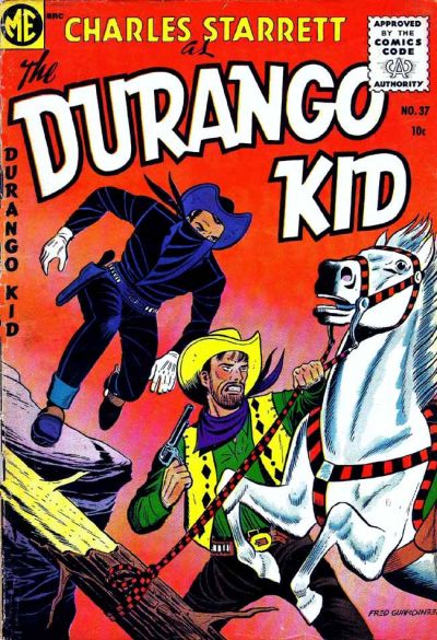 Cover for Charles Starrett as the Durango Kid (Magazine Enterprises, 1949 series) #37