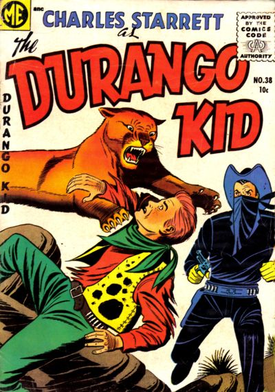 Cover for Charles Starrett as the Durango Kid (Magazine Enterprises, 1949 series) #38
