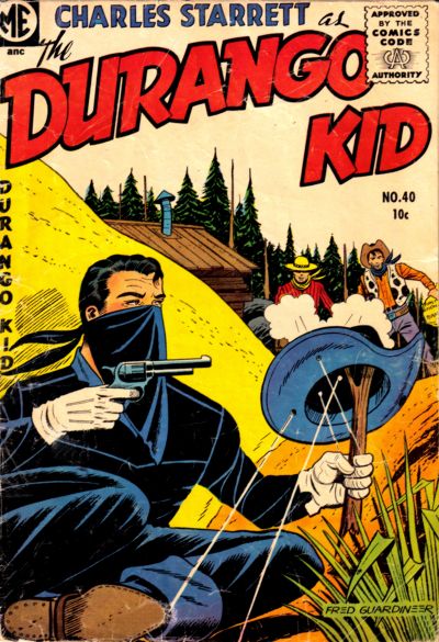 Cover for Charles Starrett as the Durango Kid (Magazine Enterprises, 1949 series) #40