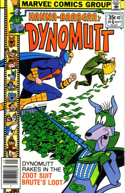 Cover for Dynomutt (Marvel, 1977 series) #6