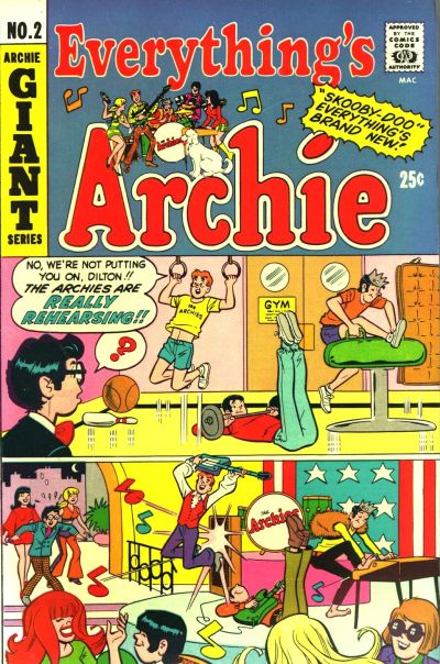 Cover for Everything's Archie (Archie, 1969 series) #2