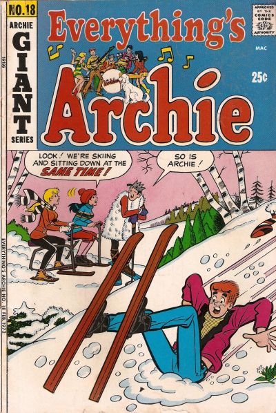 Cover for Everything's Archie (Archie, 1969 series) #18