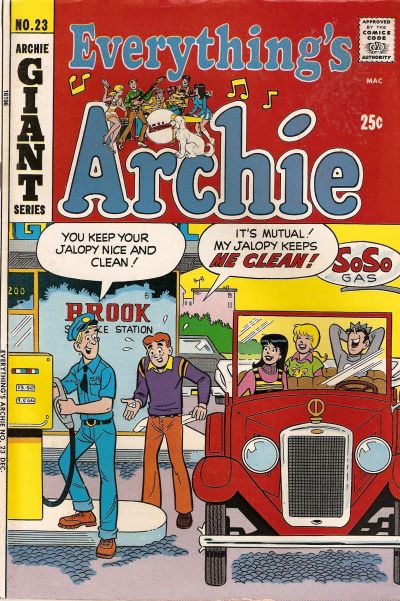 Cover for Everything's Archie (Archie, 1969 series) #23