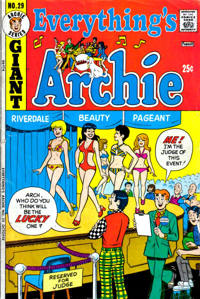 Cover for Everything's Archie (Archie, 1969 series) #29