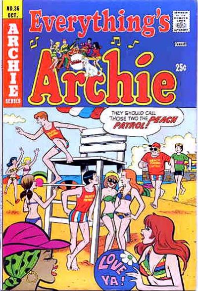 Cover for Everything's Archie (Archie, 1969 series) #36