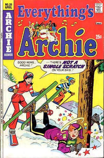 Cover for Everything's Archie (Archie, 1969 series) #39