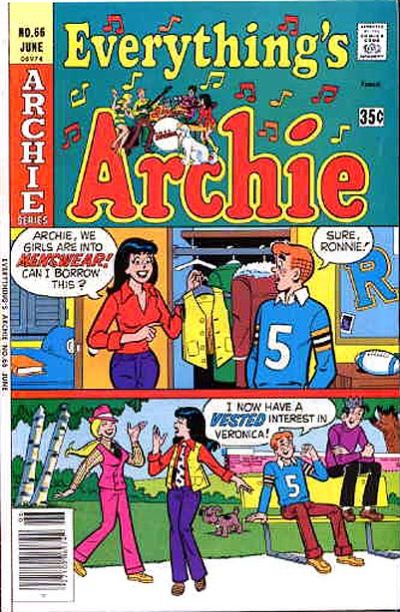 Cover for Everything's Archie (Archie, 1969 series) #66