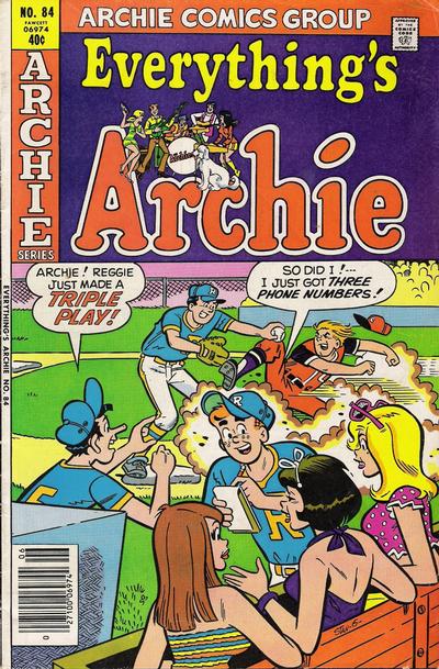 Cover for Everything's Archie (Archie, 1969 series) #84