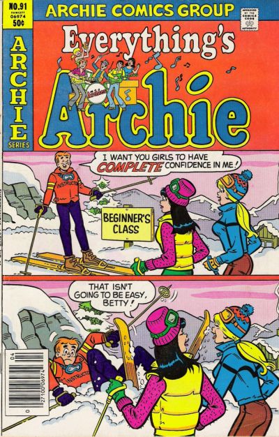Cover for Everything's Archie (Archie, 1969 series) #91