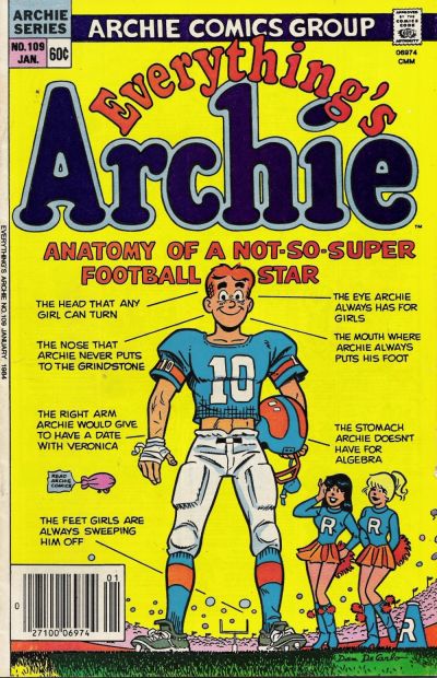 Cover for Everything's Archie (Archie, 1969 series) #109