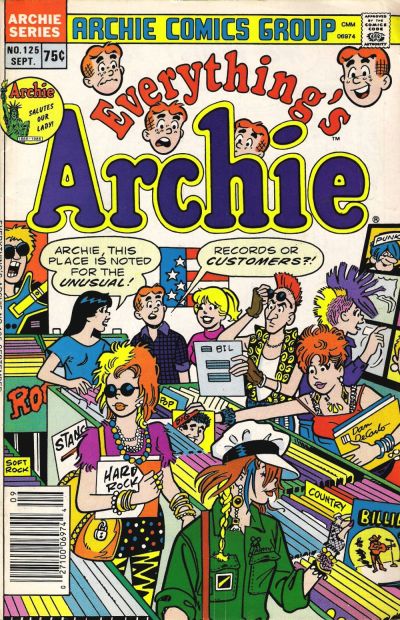 Cover for Everything's Archie (Archie, 1969 series) #125