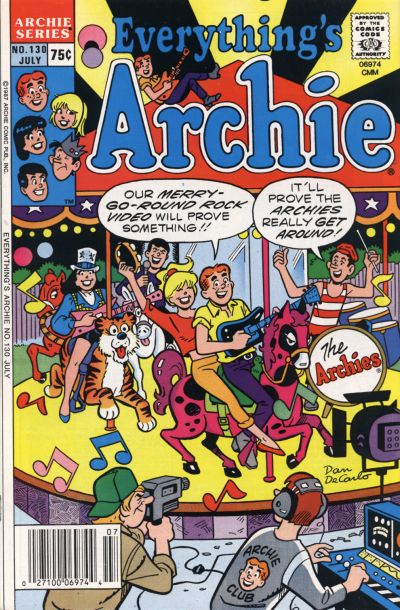 Cover for Everything's Archie (Archie, 1969 series) #130