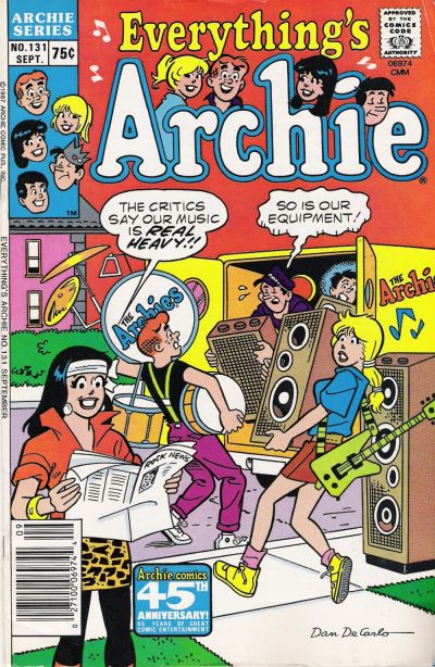 Cover for Everything's Archie (Archie, 1969 series) #131