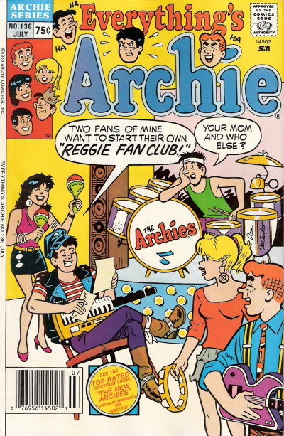 Cover for Everything's Archie (Archie, 1969 series) #136