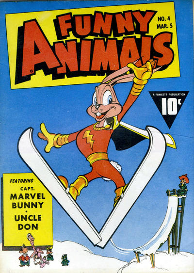 Cover for Fawcett's Funny Animals (Fawcett, 1942 series) #4
