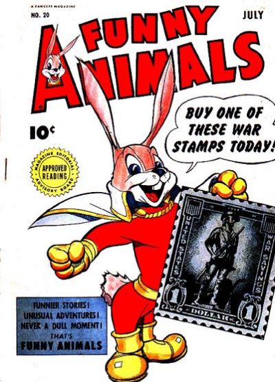 Cover for Fawcett's Funny Animals (Fawcett, 1942 series) #20