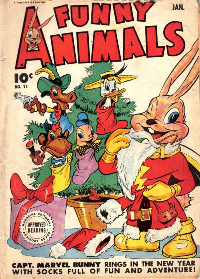Cover for Fawcett's Funny Animals (Fawcett, 1942 series) #25
