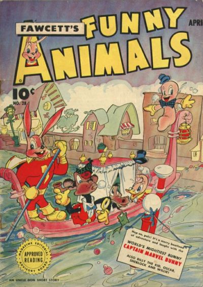 Cover for Fawcett's Funny Animals (Fawcett, 1942 series) #28