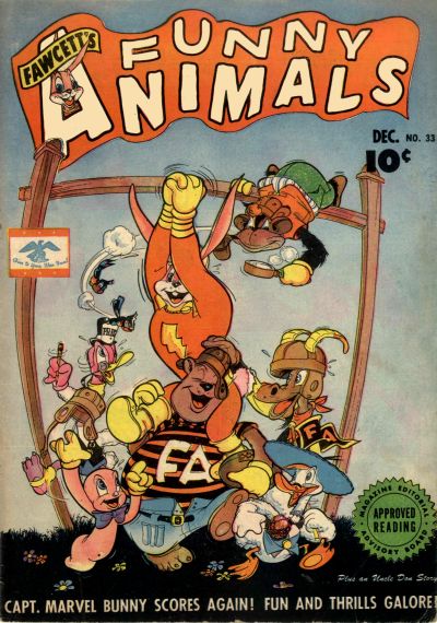 Cover for Fawcett's Funny Animals (Fawcett, 1942 series) #33