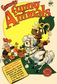 Cover for Fawcett's Funny Animals (Fawcett, 1942 series) #51