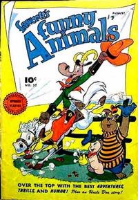 Cover for Fawcett's Funny Animals (Fawcett, 1942 series) #52