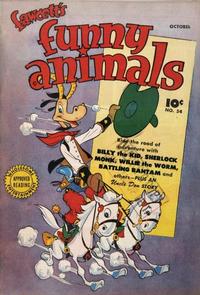 Cover for Fawcett's Funny Animals (Fawcett, 1942 series) #54