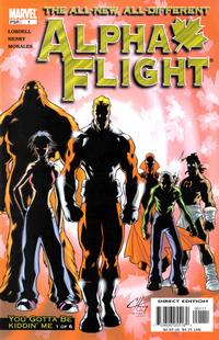 Cover Thumbnail for Alpha Flight (Marvel, 2004 series) #1