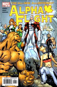 Cover for Alpha Flight (Marvel, 2004 series) #6