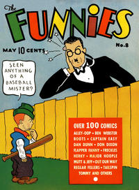 Cover Thumbnail for The Funnies (Dell, 1936 series) #8
