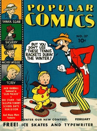 Cover Thumbnail for Popular Comics (Dell, 1936 series) #37