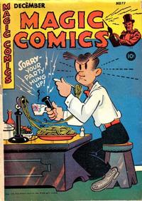 Cover Thumbnail for Magic Comics (David McKay, 1939 series) #77