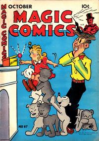 Cover Thumbnail for Magic Comics (David McKay, 1939 series) #87