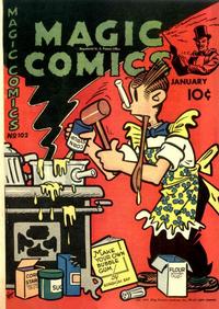 Cover Thumbnail for Magic Comics (David McKay, 1939 series) #102