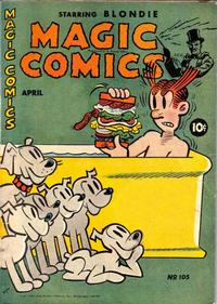 Cover Thumbnail for Magic Comics (David McKay, 1939 series) #105