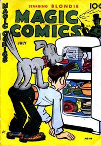 Cover Thumbnail for Magic Comics (David McKay, 1939 series) #108