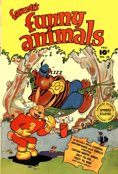 Cover for Fawcett's Funny Animals (Fawcett, 1942 series) #60