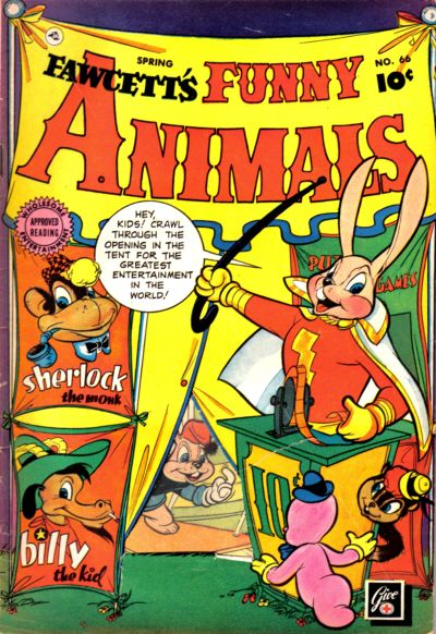 Cover for Fawcett's Funny Animals (Fawcett, 1942 series) #66
