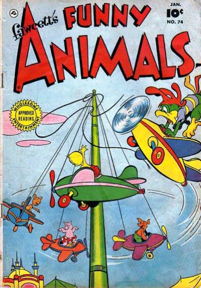 Cover for Fawcett's Funny Animals (Fawcett, 1942 series) #74