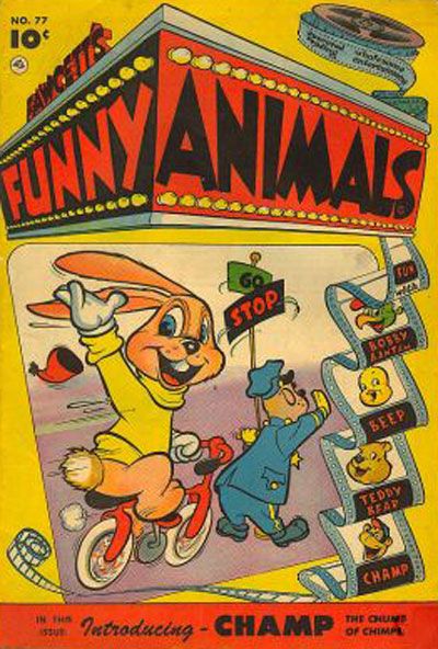 Cover for Fawcett's Funny Animals (Fawcett, 1942 series) #77