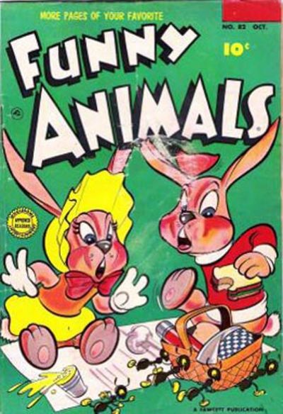 Cover for Fawcett's Funny Animals (Fawcett, 1942 series) #82