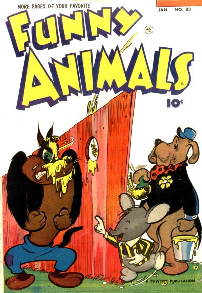 Cover for Fawcett's Funny Animals (Fawcett, 1942 series) #83