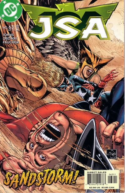 Cover for JSA (DC, 1999 series) #63